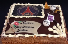 Plus d'infos sur Gâteau d'anniversaire PSG