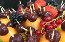 Plus d'infos sur Brochettes de fruits frais