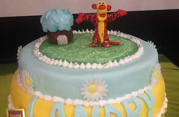 Gâteau d'anniversaire Tigrou